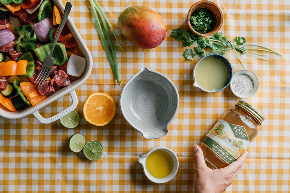 Citrus Marinade with Bone Broth – FOND Bone Broth Tonics
