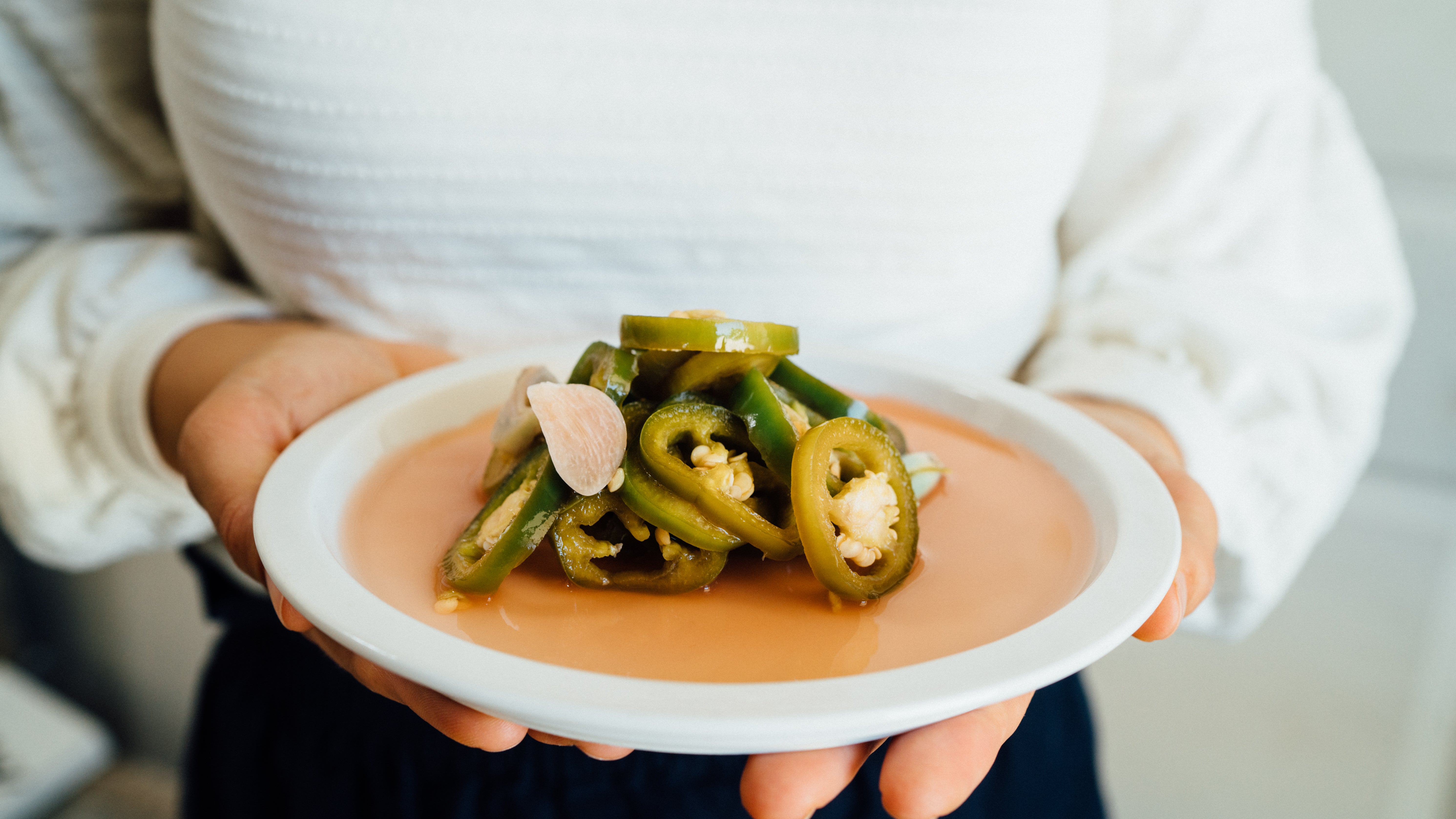 Bone Broth Pickled Jalapeños – FOND Bone Broth Tonics
