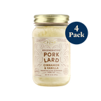Pork Lard - Cinnamon & Vanilla - 4 Jars