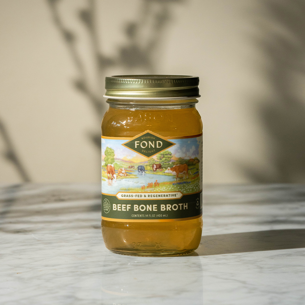 Beef Bone Broth - Pure & Unflavored