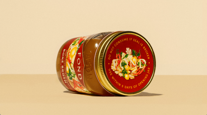 Meet Ginger Cleanse, FOND's Ginger, Cayenne & Lemon Beef Bone Broth
