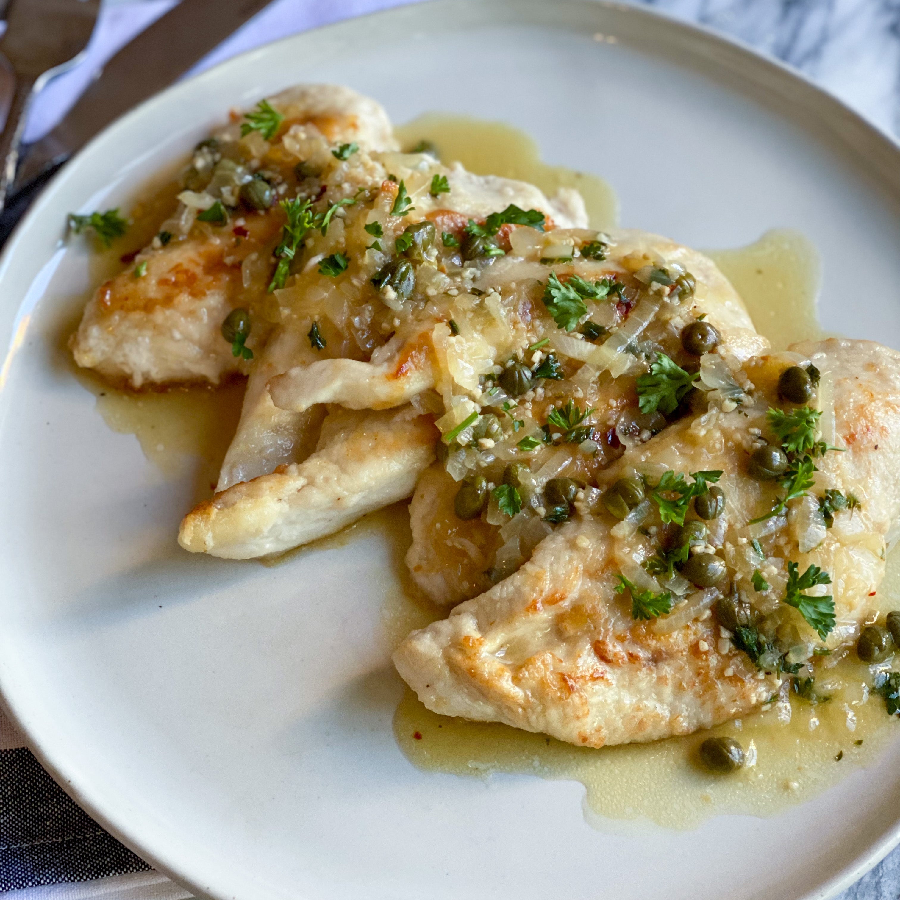 Whole30 Chicken Piccata