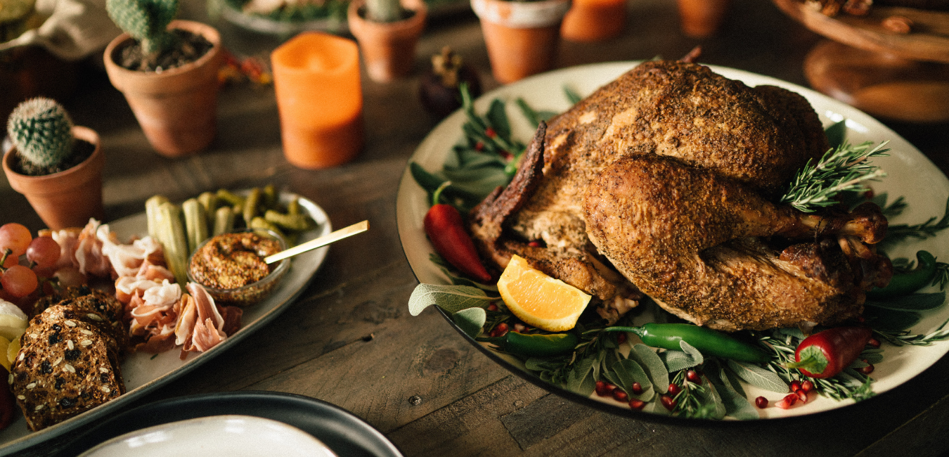 Smoked Turkey with Herb-Infused Bone Broth