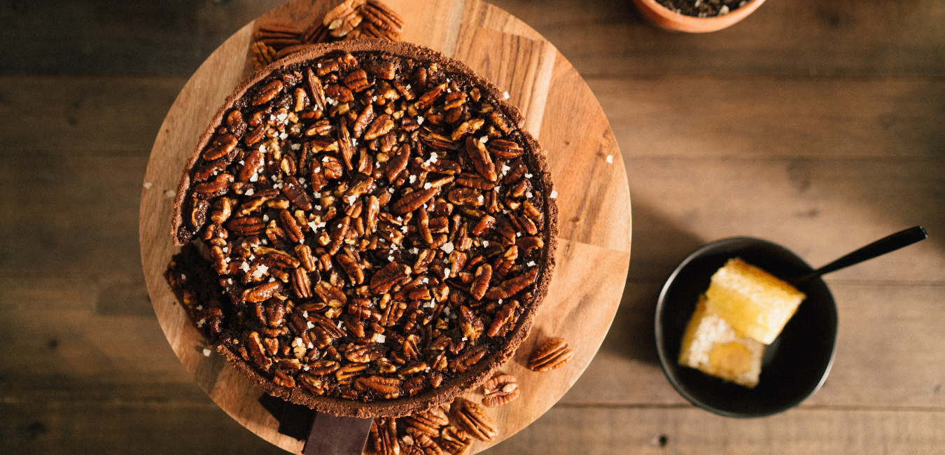 Turmeric & Black Pepper Pecan Pie