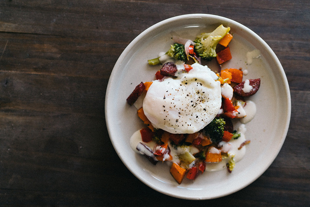 Easy Bone Broth Breakfast Skillet
