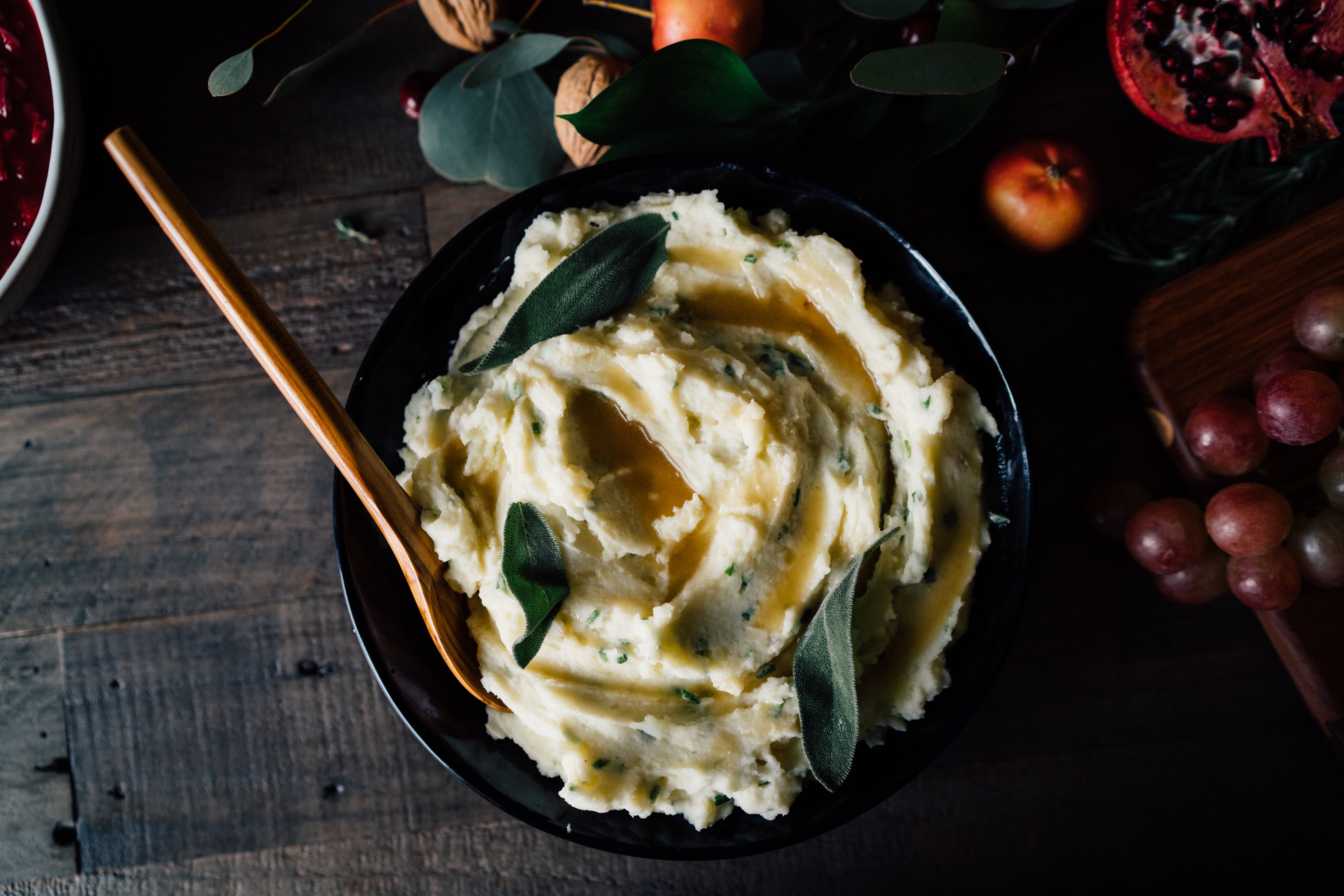 Garlic and Chive Mashed Potatoes