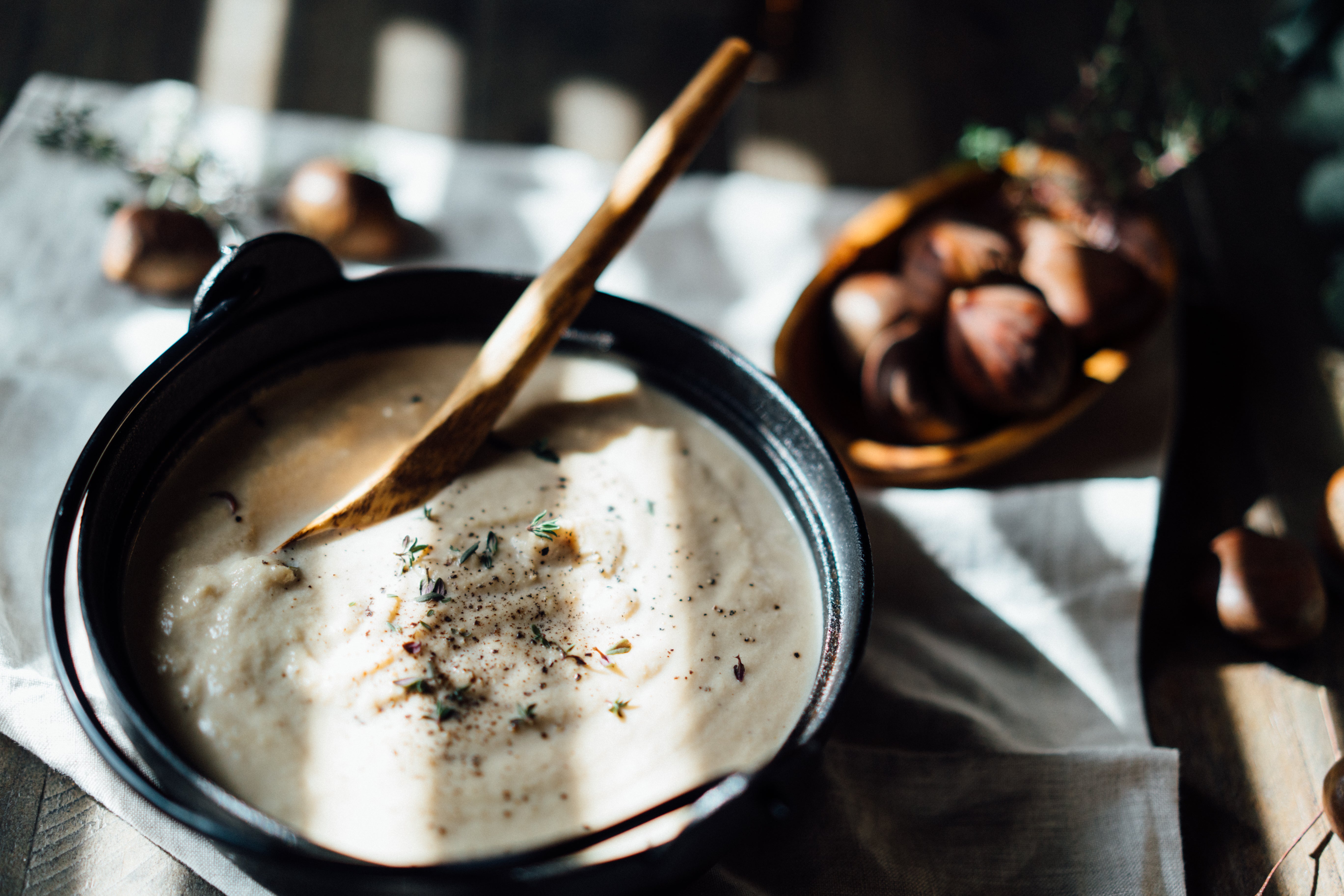 Roasted Youth Tonic Chestnut Soup