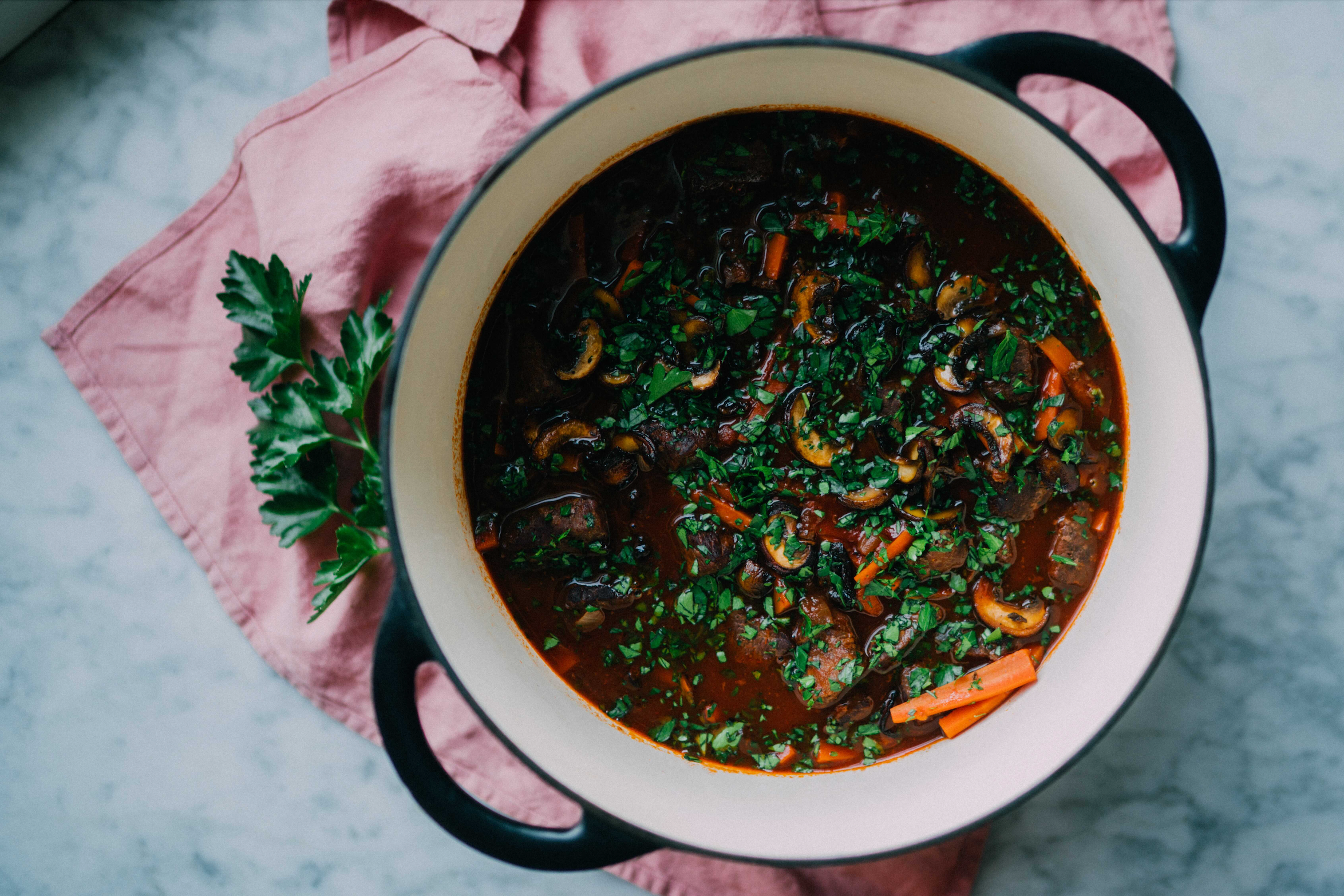 Bone Broth Boeuf Bourguignon: Adapting a Modern Classic