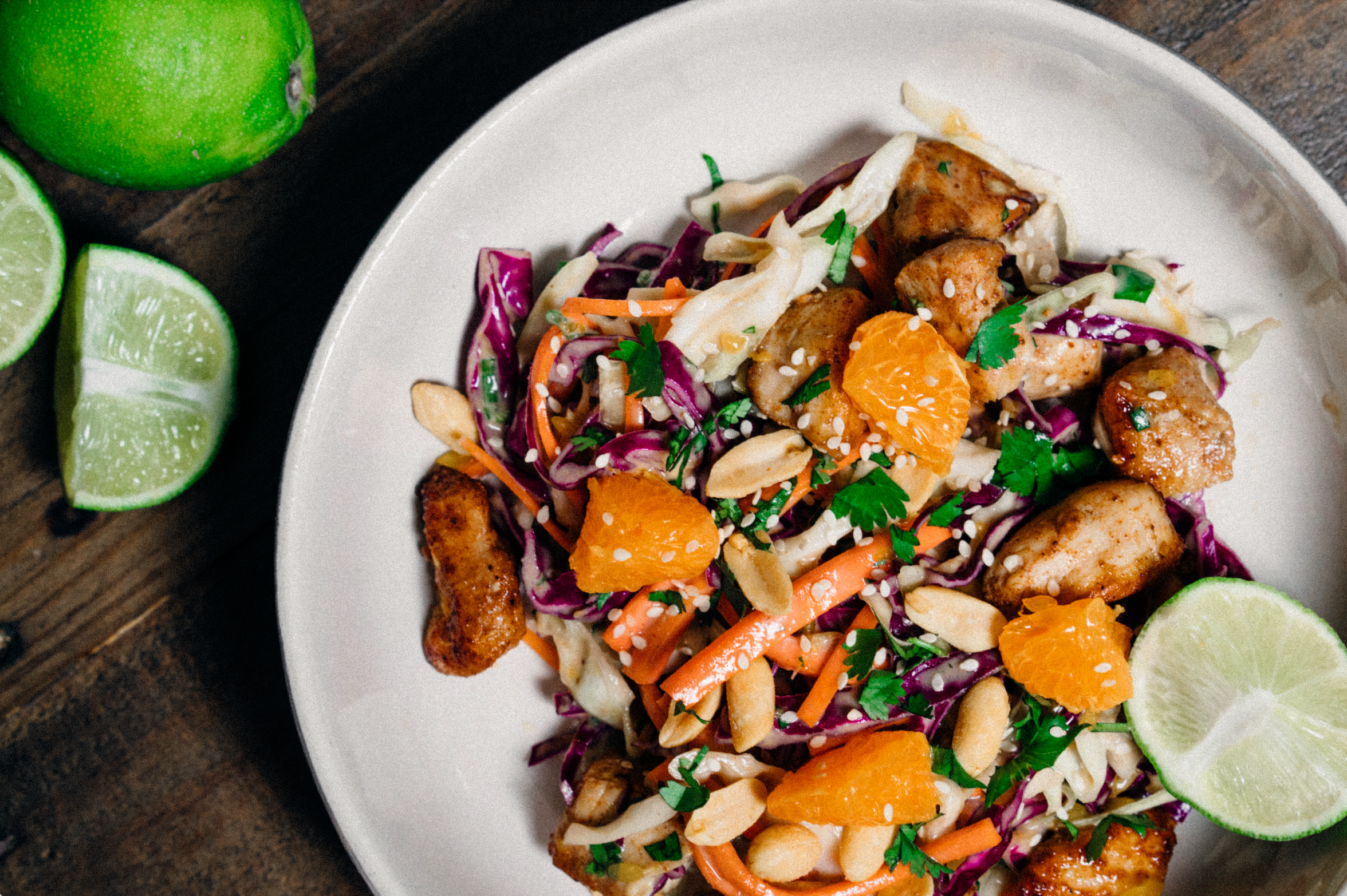 Peanut and Ginger Salad Dressing
