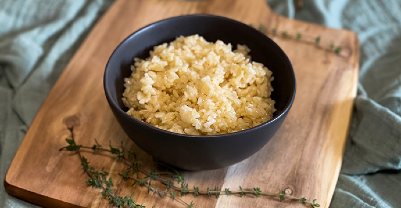 Simple Bone Broth Rice