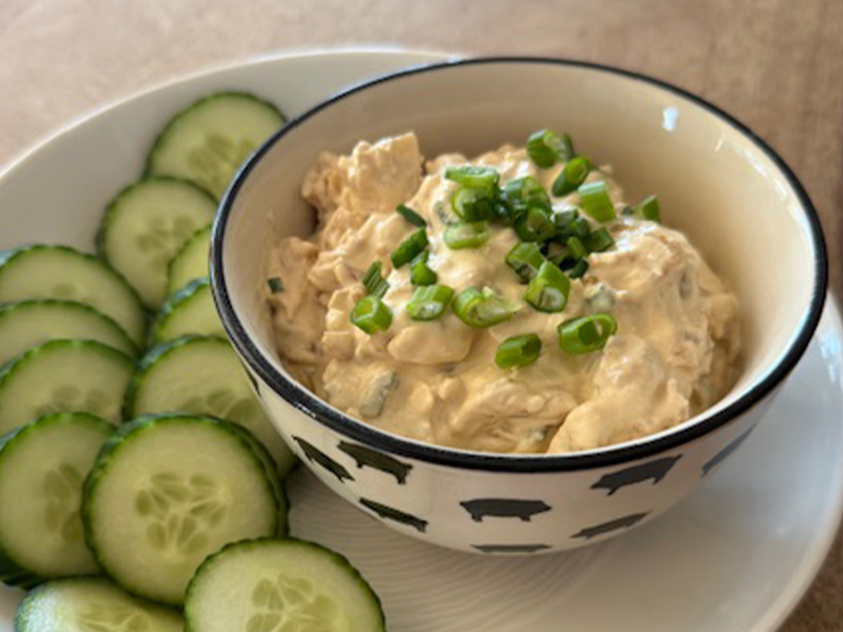 Sour Cream and Caramelized Onion Dip with Beef Demi-Glace