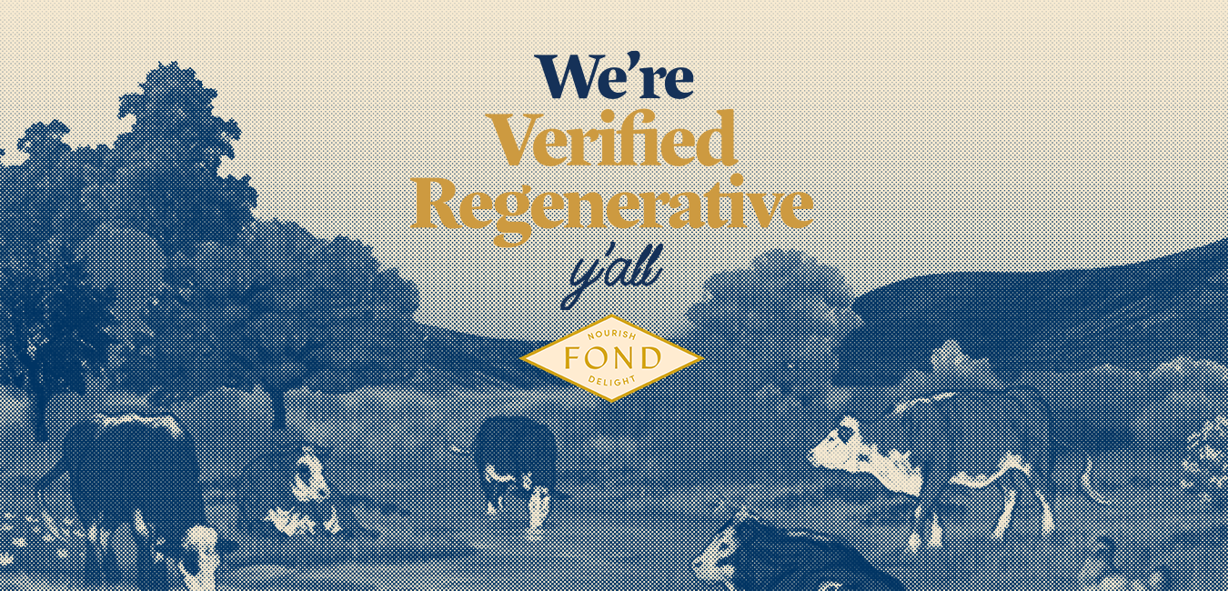 FOND Bone Broth Launches Land to Market Verified Regenerative Bone Broth
