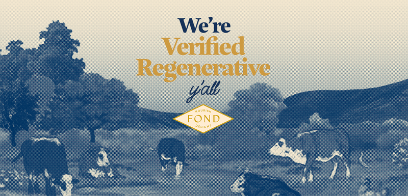 FOND Bone Broth Launches Land to Market Verified Regenerative Bone Broth