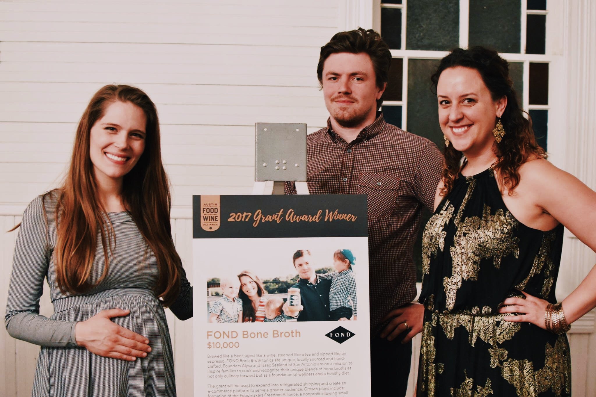 Celebrating the Austin Food and Wine Alliance Award Grant