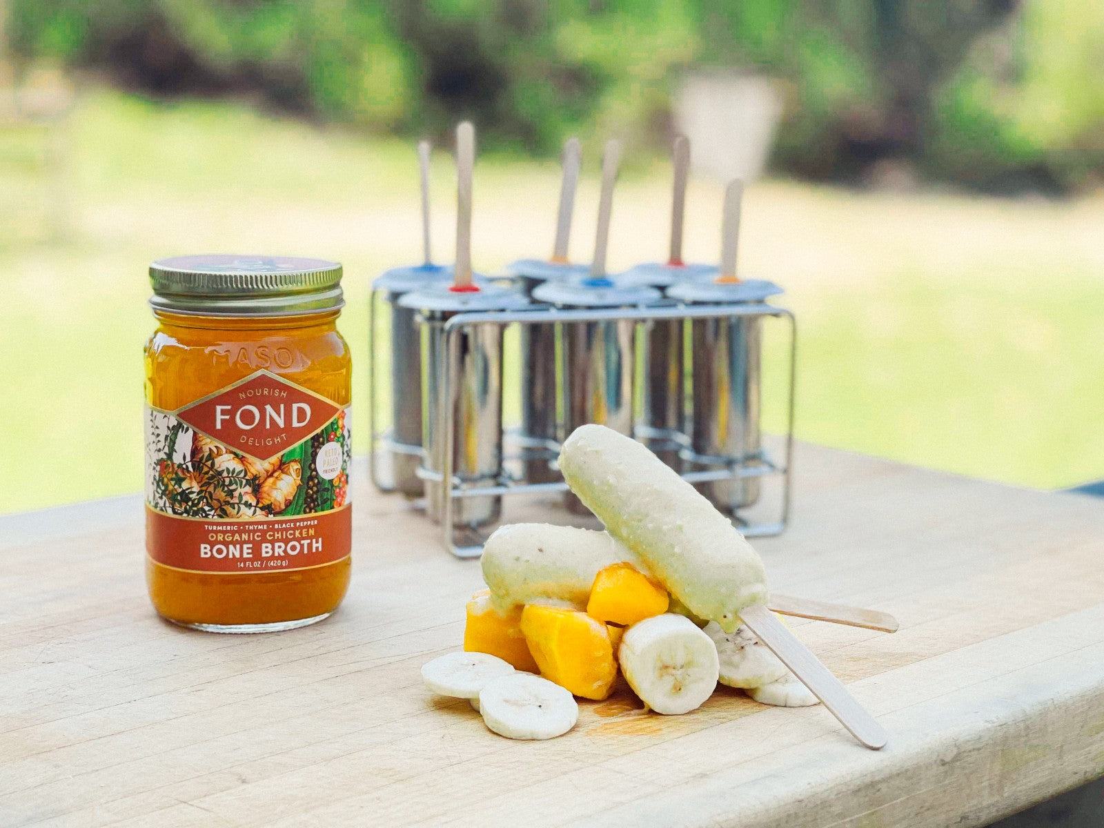 Bone Broth Popsicles
