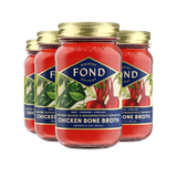 Regenerative Chicken Bone Broth - Beet & Serrano - 4 Jars