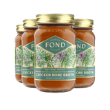 Regenerative Chicken Bone Broth - Bouquet Garni - 4 Jars