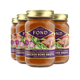 Regenerative Chicken Bone Broth - Shiitake & Sage - 4 Jars