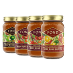 Beef Bone Broth Bestsellers - 4 Jars