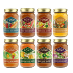 Regenerative Beef & Chicken Bone Broth 8-Flavor Variety Bundle