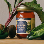 Chicken Bone Broth - Beet & Serrano