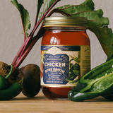 Chicken Bone Broth - Beet & Serrano