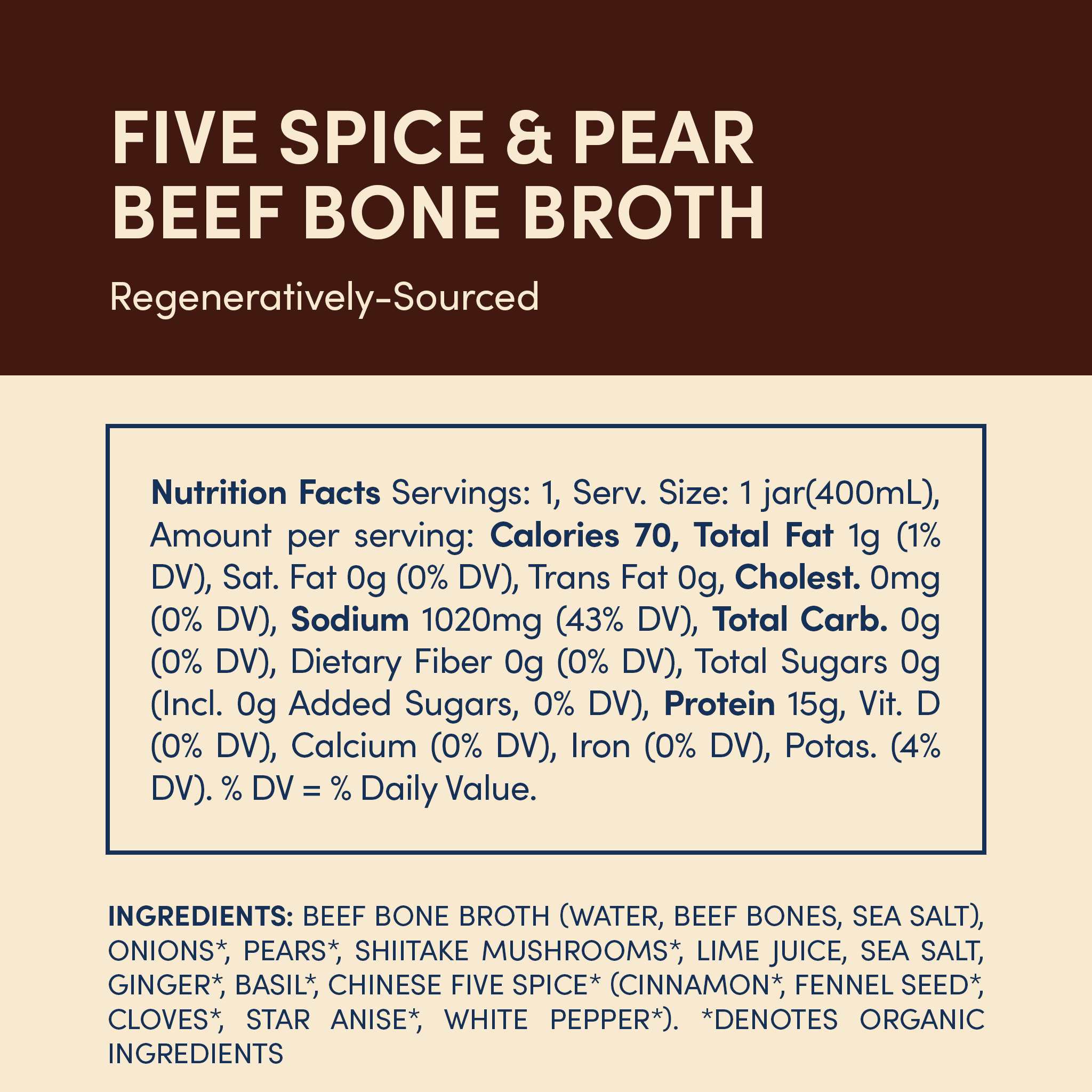 Regenerative Beef Bone Broth Bundle - 12 jars