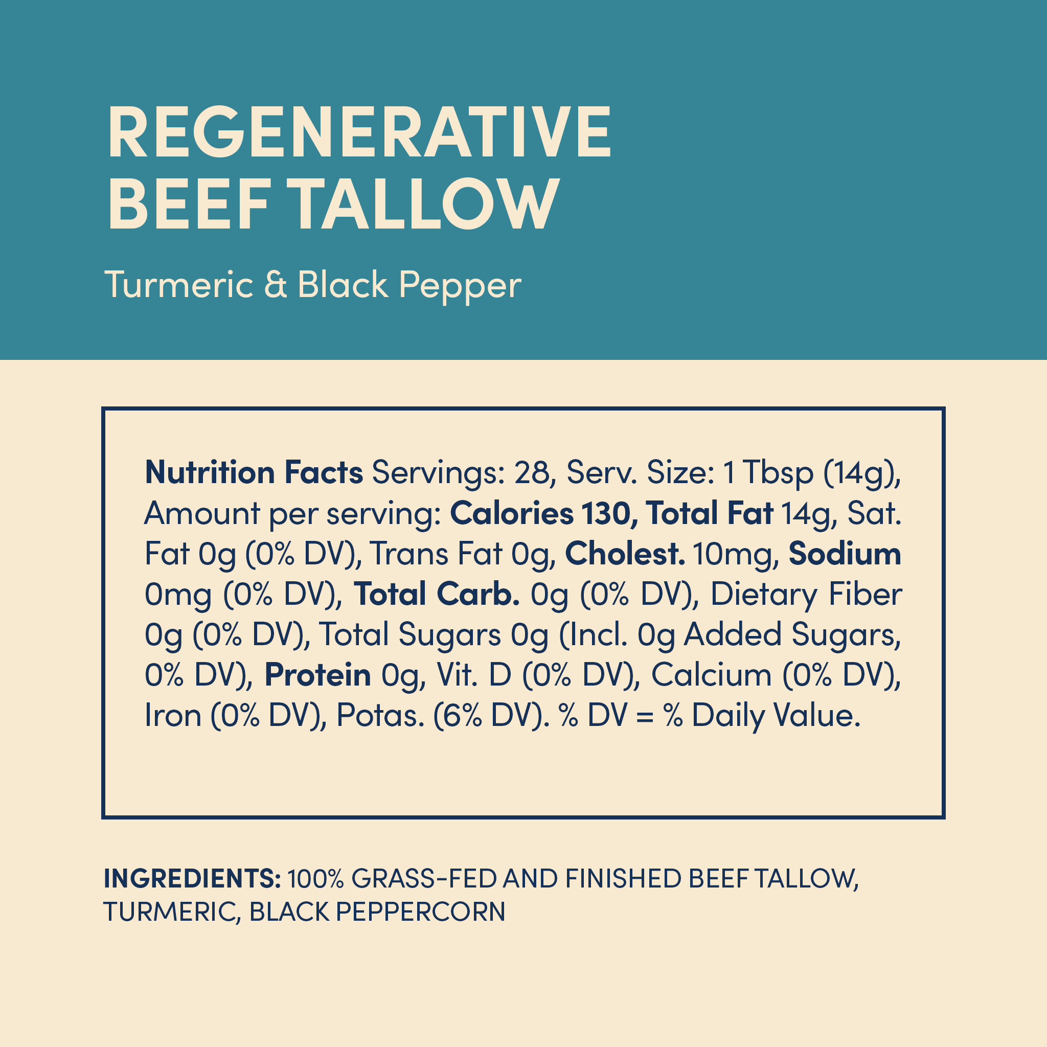 Regenerative Beef Tallow - Variety Pack - 4 Jars