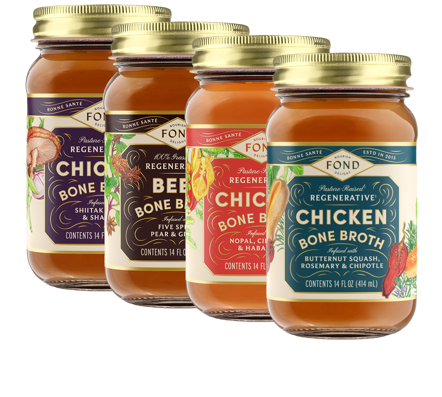 Beef & Chicken Bone Broth Variety Pack