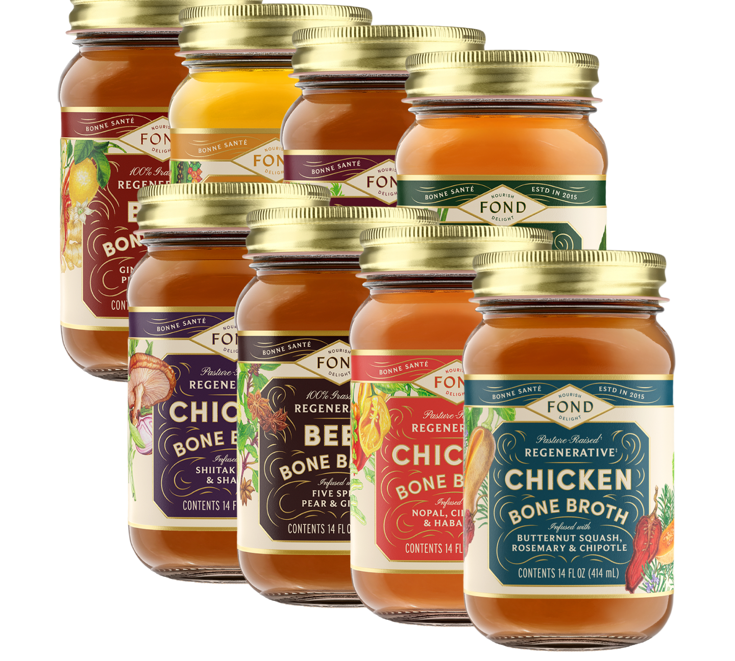 Beef & Chicken Bone Broth Variety Pack