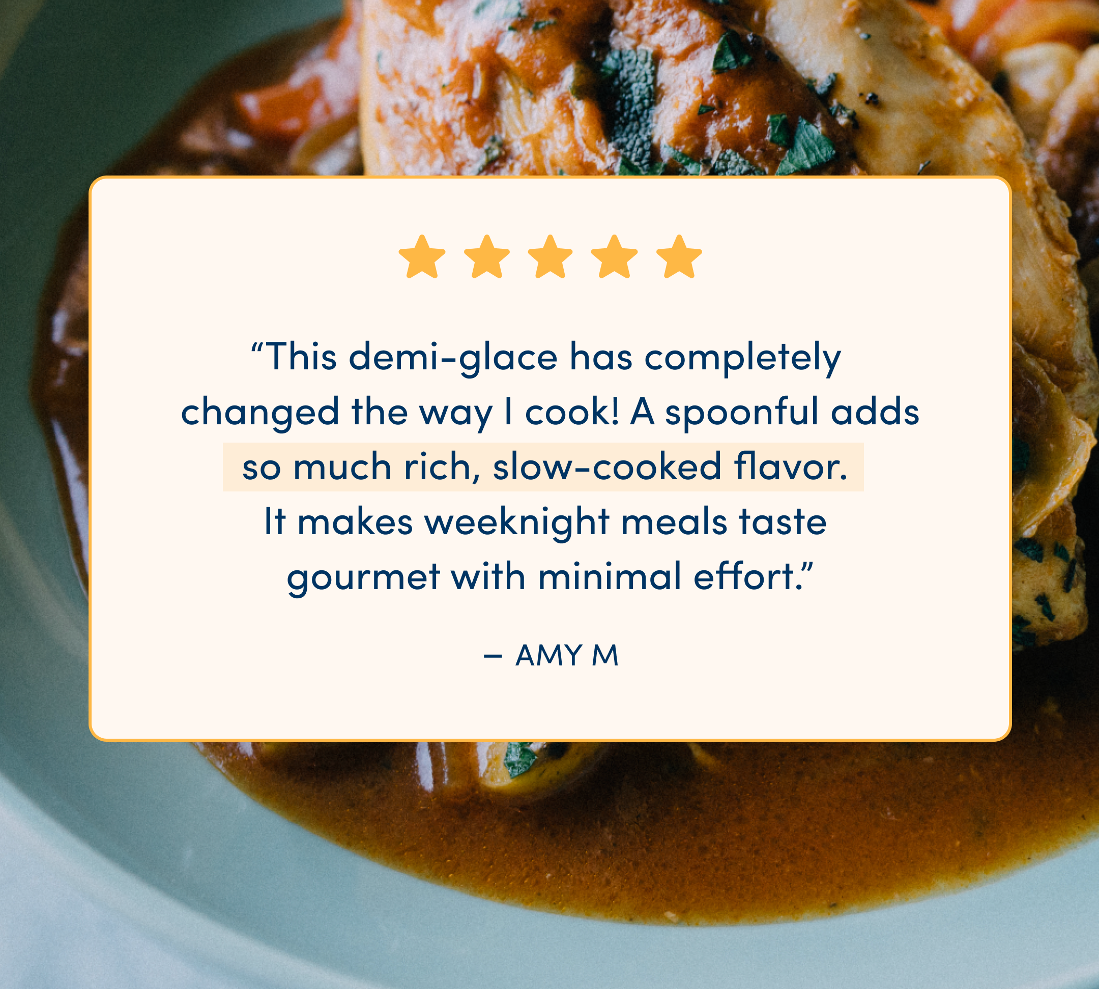 Chicken Demi-Glace