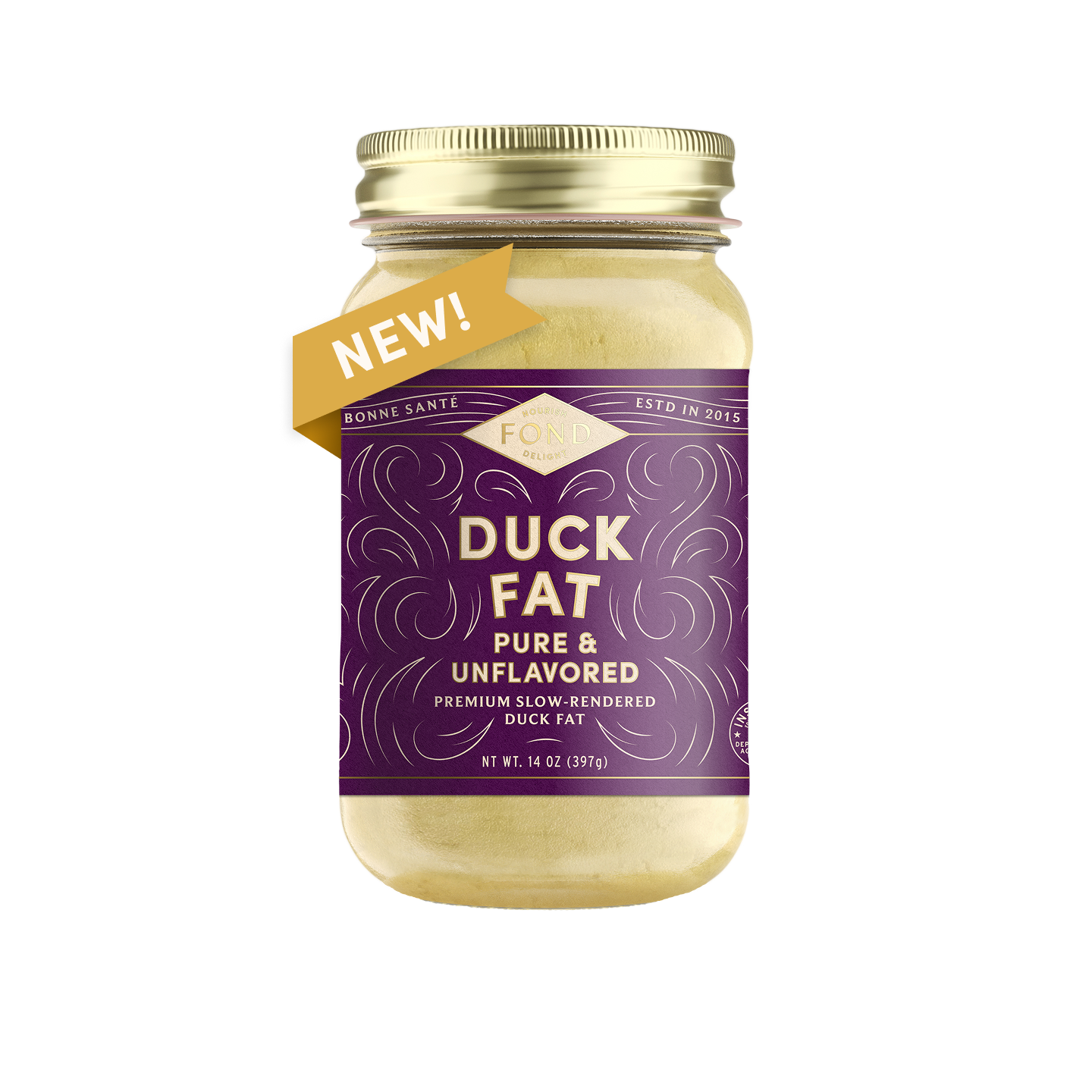 Duck Fat - Pure & Unflavored