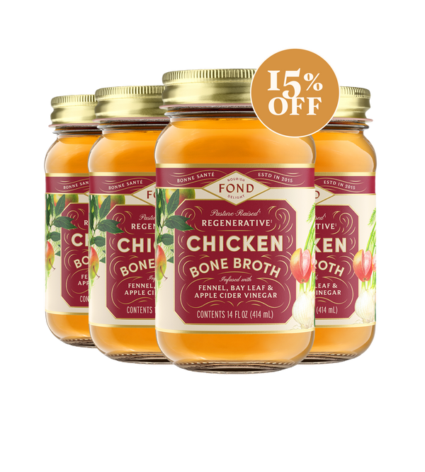 Chicken Bone Broth - Fennel & Bay Leaf