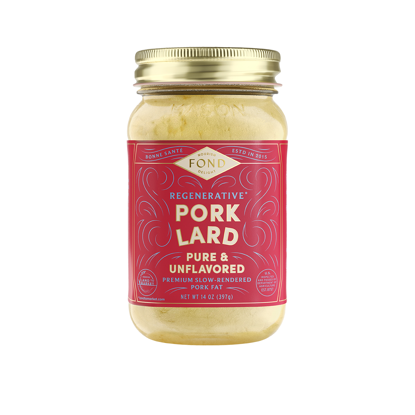 Pork Lard - Pure & Unflavored