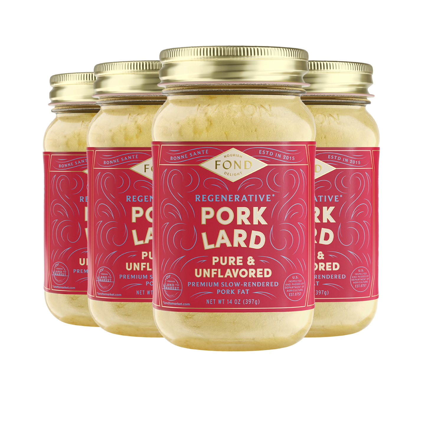 Pork Lard - Pure & Unflavored