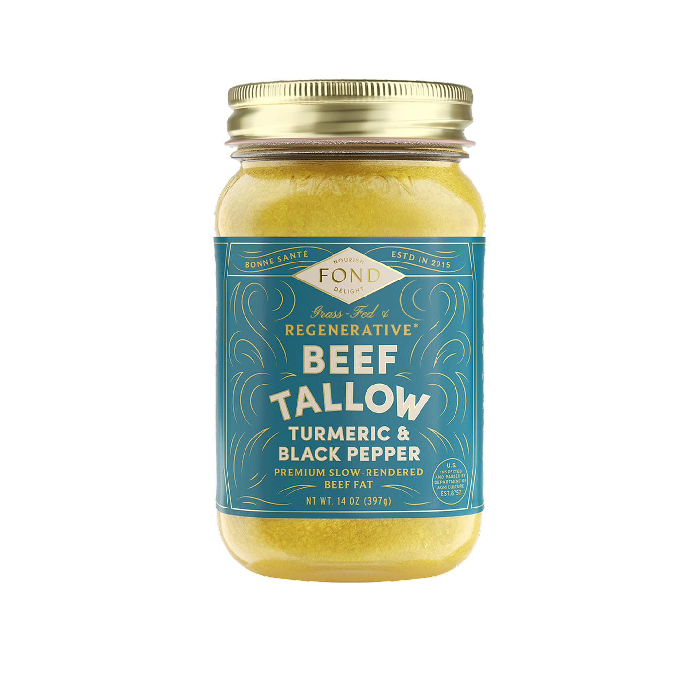 Beef Tallow - Turmeric & Black Pepper