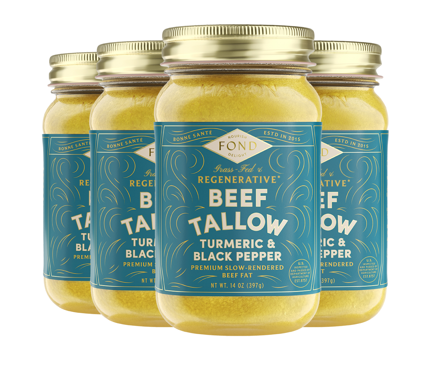 Beef Tallow - Turmeric & Black Pepper