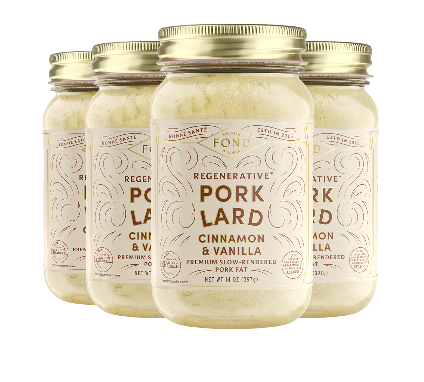 Pork Lard - Cinnamon & Vanilla