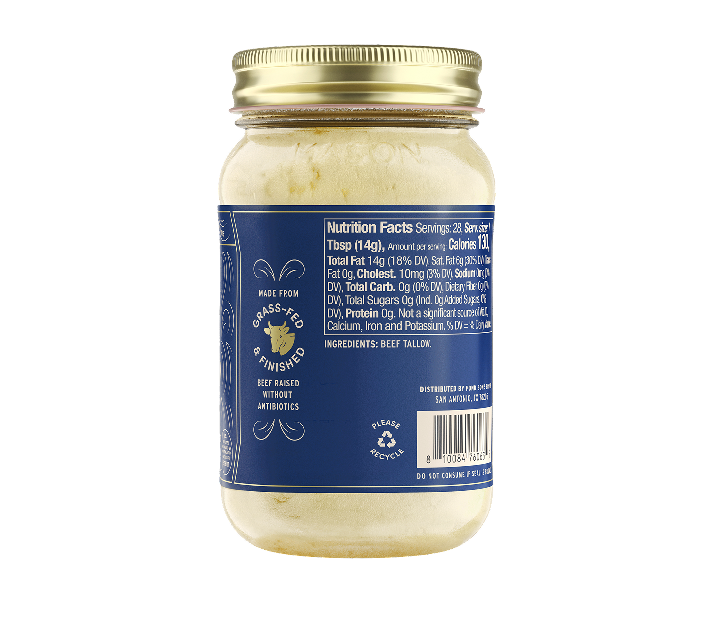 Beef Tallow - Pure & Unflavored