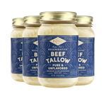 Grass-Fed & Finished Beef Tallow - Pure & Unflavored