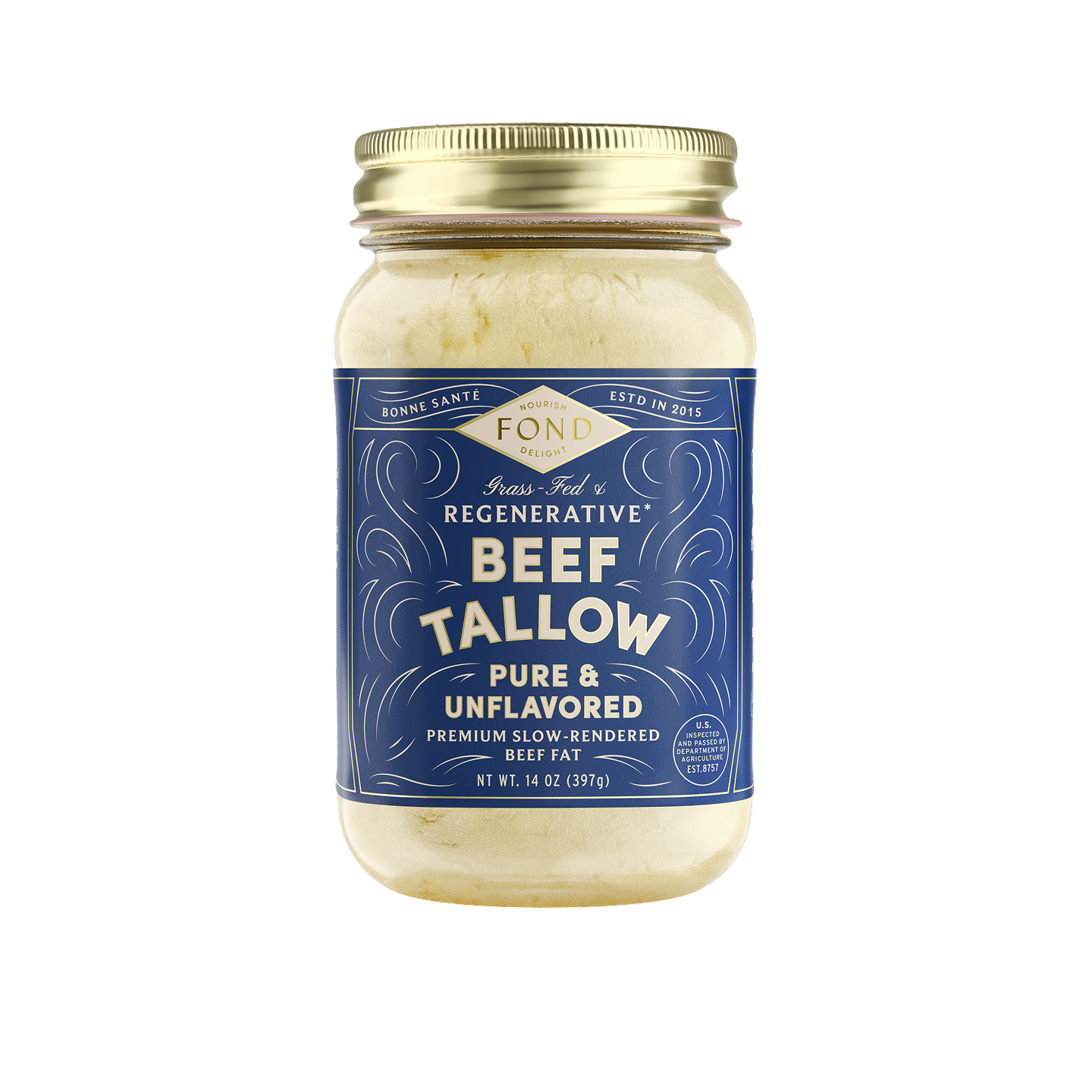 Beef Tallow - Pure & Unflavored