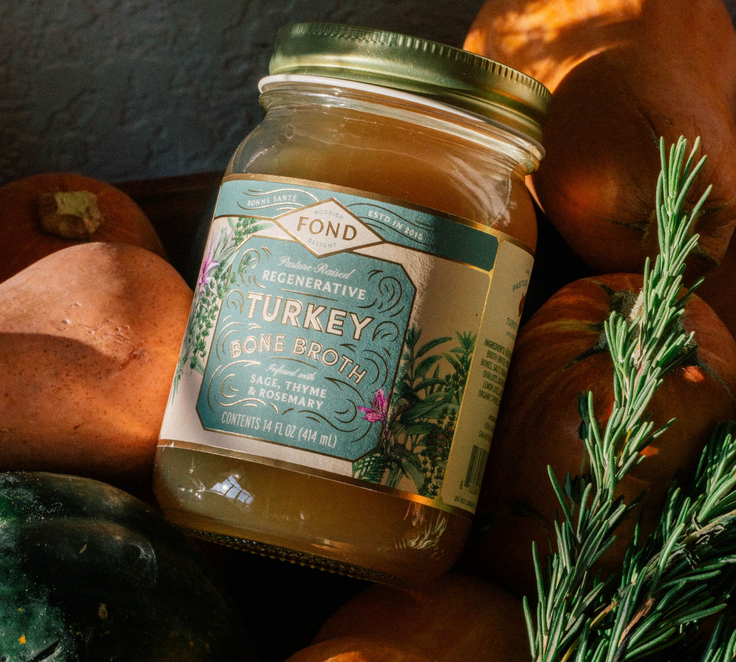 Turkey Bone Broth - Bouquet Garni
