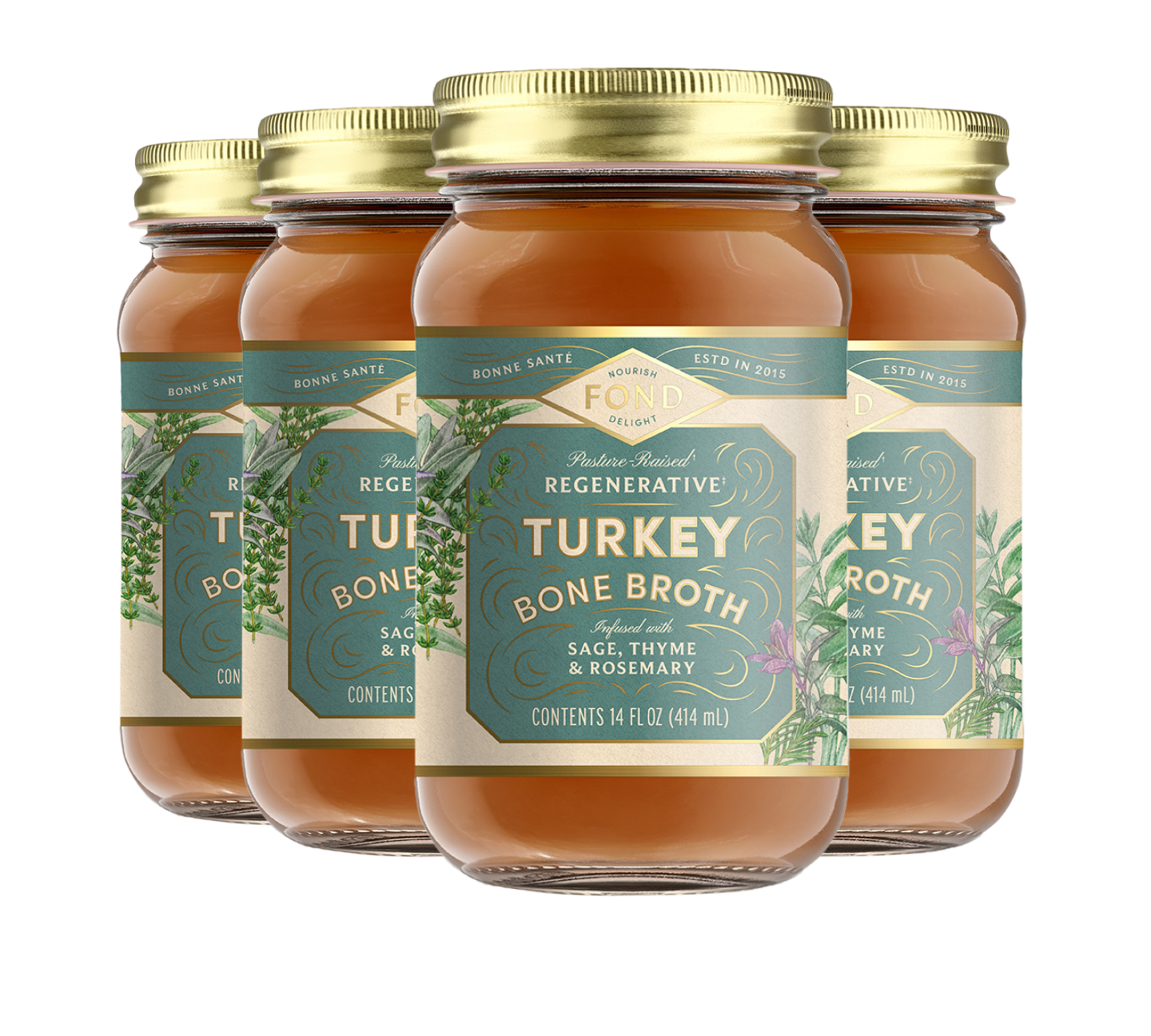 Turkey Bone Broth - Bouquet Garni