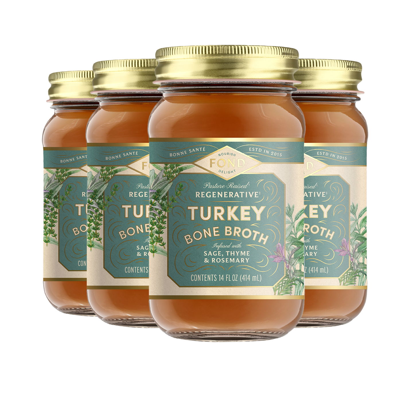 Turkey Bone Broth - Bouquet Garni