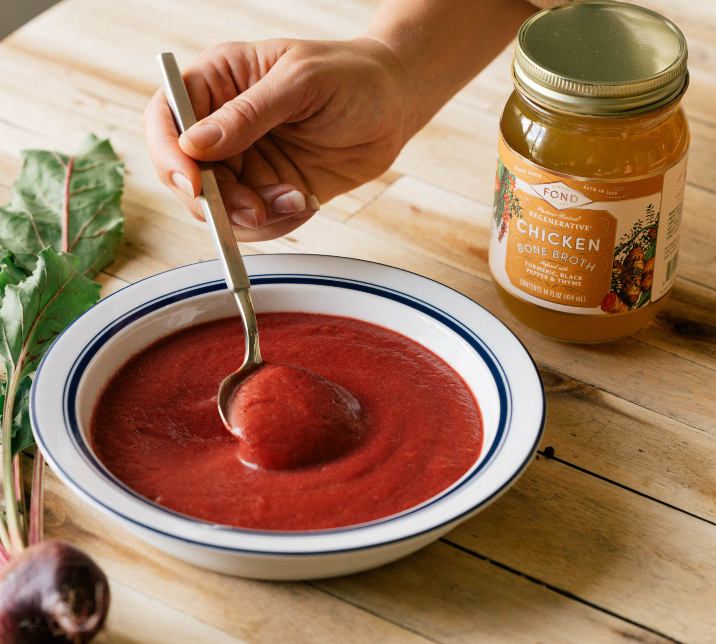 Chicken Bone Broth - Turmeric & Black Pepper