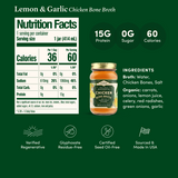 Chicken Bone Broth - Lemon & Garlic