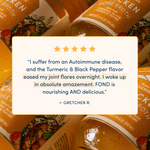 Chicken Bone Broth - Turmeric & Black Pepper