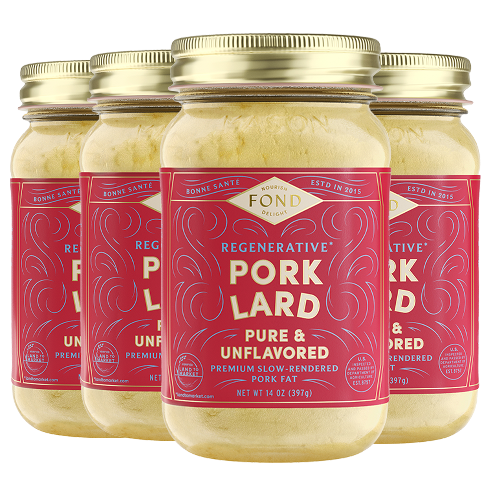 Pork Lard - Pure & Unflavored