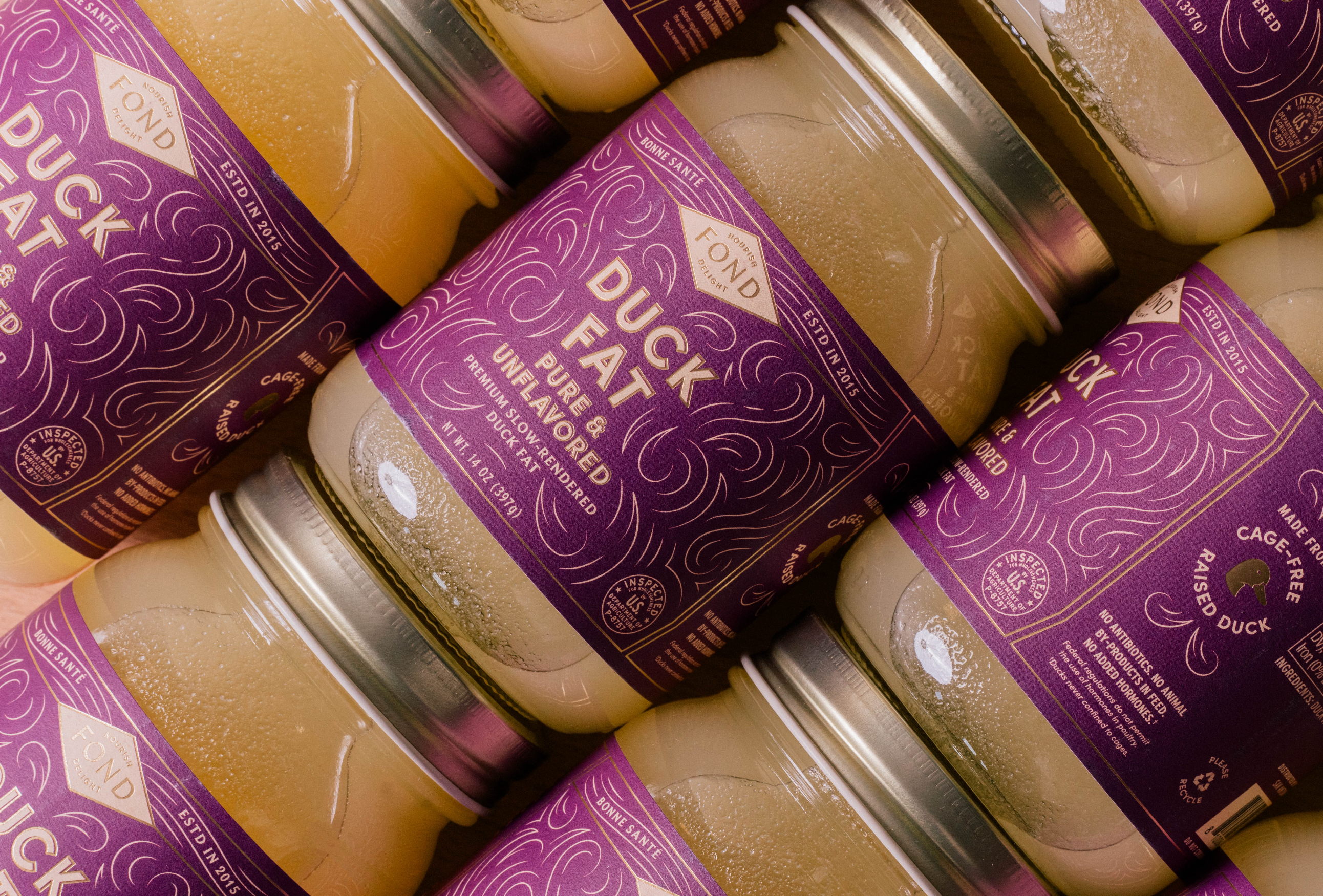 Cage-Free Regenerative Duck Fat