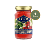 Regenerative Chicken Bone Broth - Beet & Serrano - 4 Jars